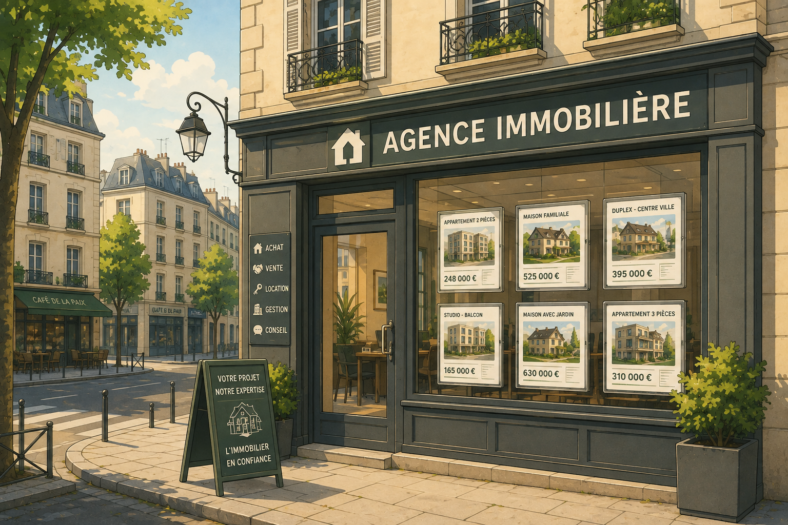 Agence immobilière